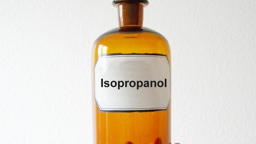 Putzen mit Isopropanol oder Isopropylalkohol